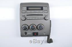 04 05 Nissan Titan SE RDS CD AUX DVD Radio Player Climate Control Panel OEM