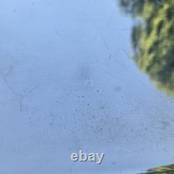 05L12 Vintage Silver Plated Serving Tray In Louis XVI Style With Ribbons