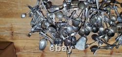 122=silver Plated Fancies For Crafting-collecting- Lot#2317
