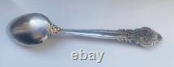 12 Antique German Silver Spoons In An Original Box