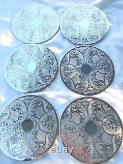 12 ORIGINAL ARTHUR PRICE Silver Plate Table Mats C1960 GOOD ORDER GOOD QUALITY