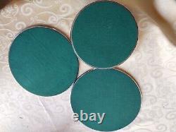 12 ORIGINAL ARTHUR PRICE Silver Plate Table Mats C1960 GOOD ORDER GOOD QUALITY