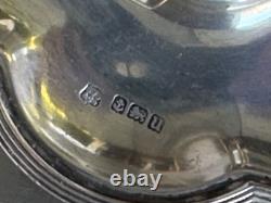 1697 England Half Crown William III Silver Nice Original Sterling coin dish