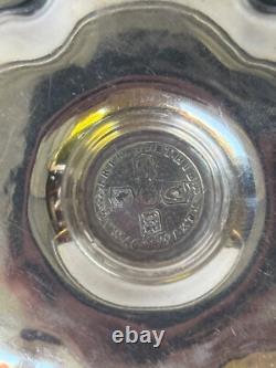 1697 England Half Crown William III Silver Nice Original Sterling coin dish