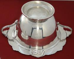 1847 Rogers Bros HERITAGE Silver Plated Large Handled Vegetable Tureen Bowl /Lid