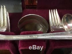 1847 Rogers Bros Silverware ETERNALLY YOURS Set in Original Box. 60 pieces