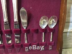 1847 Rogers Bros Silverware ETERNALLY YOURS Set in Original Box. 60 pieces