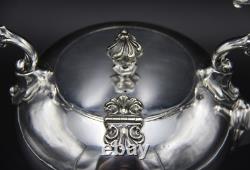 1848-1878 JAMES DIXON & SONS Silver Plated Spirit Kettle Made in England