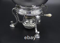 1848-1878 JAMES DIXON & SONS Silver Plated Spirit Kettle Made in England