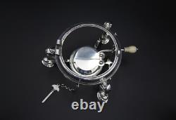 1848-1878 JAMES DIXON & SONS Silver Plated Spirit Kettle Made in England