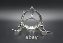 1848-1878 JAMES DIXON & SONS Silver Plated Spirit Kettle Made in England