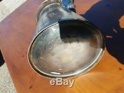 1890's Simmon's & Hammond's Root Beer Silver Plated Pitcher. Colonial Silver Co