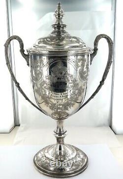1903 Rare / Huge / Queensland Cycling Trophy 25 Mile Qld Road Race Championship