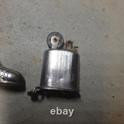 1910 Richard Kohn Boot Lighter Silver plated All Original Parts