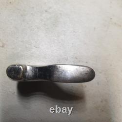 1910 Richard Kohn Boot Lighter Silver plated All Original Parts