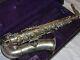 1923 Conn Alto Saxophone, Rolled Toneholes, Original Silver Plate, Plays Great