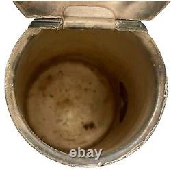 1944 Us Navy Wardroom Officer Mess Reed & Barton Silver Plate Coffee Server Wwii