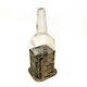 1954 Jack Daniels Lem Motlow Prop. 4/5 Quart Bottle With Silver Plated Base