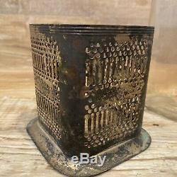 1954 Jack Daniels Lem Motlow Prop. 4/5 Quart Bottle With Silver Plated Base