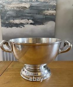 1957 Vtge British Army Silver Plated Mess Bowl/Presentation/Trophy ELKINGTON