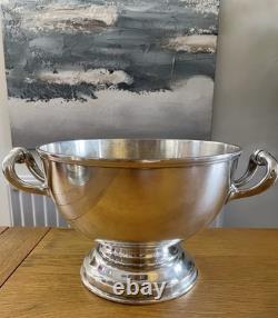 1957 Vtge British Army Silver Plated Mess Bowl/Presentation/Trophy ELKINGTON