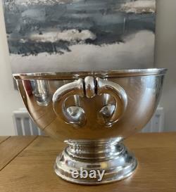 1957 Vtge British Army Silver Plated Mess Bowl/Presentation/Trophy ELKINGTON