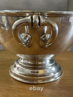 1957 Vtge British Army Silver Plated Mess Bowl/Presentation/Trophy ELKINGTON
