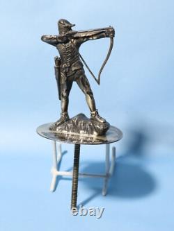 1965 Vintage Silver & Silver Plated Archer Finial / Trophy Top Wee Arra Club a/f