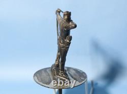 1965 Vintage Silver & Silver Plated Archer Finial / Trophy Top Wee Arra Club a/f