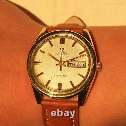 1970 Omega Seamaster Cal. 752 Day-Date Automatic, 37mm Gold Plated, Original Dial