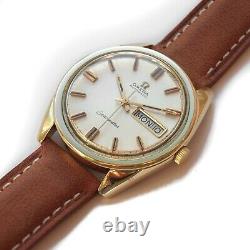 1970 Omega Seamaster Cal. 752 Day-Date Automatic, 37mm Gold Plated, Original Dial