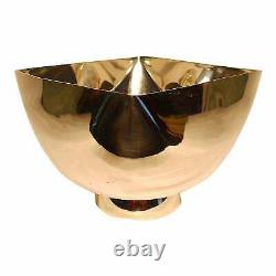 1970s Modernist Silver-Plated Bowl by Ward Bennett Restored