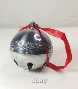 1971 Wallace sleigh Bell Christmas Ornament Rare NICE