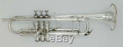 1983 Bach Stradivarius 37 Silver Plated Professional Trumpet with Original Case