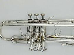 1983 Bach Stradivarius 37 Silver Plated Professional Trumpet with Original Case