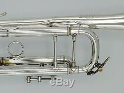 1983 Bach Stradivarius 37 Silver Plated Professional Trumpet with Original Case