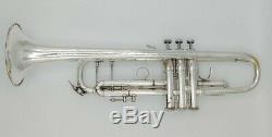 1983 Bach Stradivarius 37 Silver Plated Professional Trumpet with Original Case