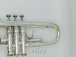 1983 Bach Stradivarius 37 Silver Plated Professional Trumpet with Original Case
