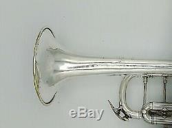 1983 Bach Stradivarius 37 Silver Plated Professional Trumpet with Original Case