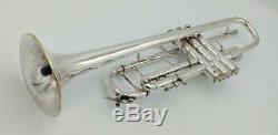 1983 Bach Stradivarius 37 Silver Plated Professional Trumpet with Original Case