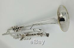 1983 Bach Stradivarius 37 Silver Plated Professional Trumpet with Original Case