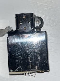 1994 ZIPPO CATTAILS SILVER PLATE WITH 24K INLAY UNFIRED ORIGINAL BOX EXCELLENt
