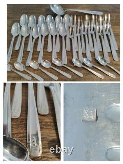 21 Table Cutlery Art Deco Silversmithing G. P. Silver Plated Forks
