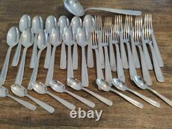 21 Table Cutlery Art Deco Silversmithing G. P. Silver Plated Forks