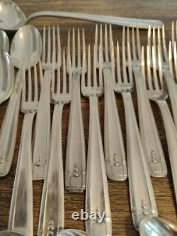 21 Table Cutlery Art Deco Silversmithing G. P. Silver Plated Forks