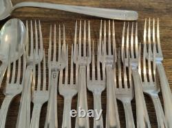 21 Table Cutlery Art Deco Silversmithing G. P. Silver Plated Forks