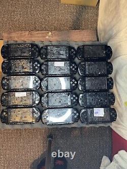 23 PSP 3000 Original Genuine Housing Casing Shell Silver Black Face Plate