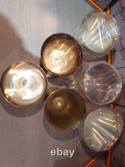 28x Spanish Silver Plated Goblets 1970s Original