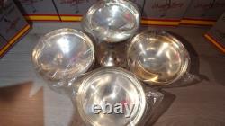 28x Spanish Silver Plated Goblets 1970s Original