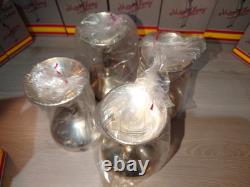 28x Spanish Silver Plated Goblets 1970s Original